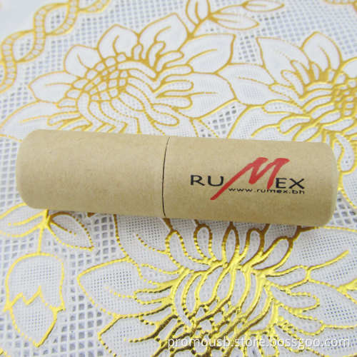 Paper Cylinder USB Flash Drive Custom stick drives